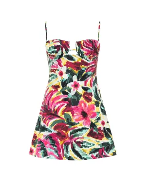 Petal Short Slip Dress