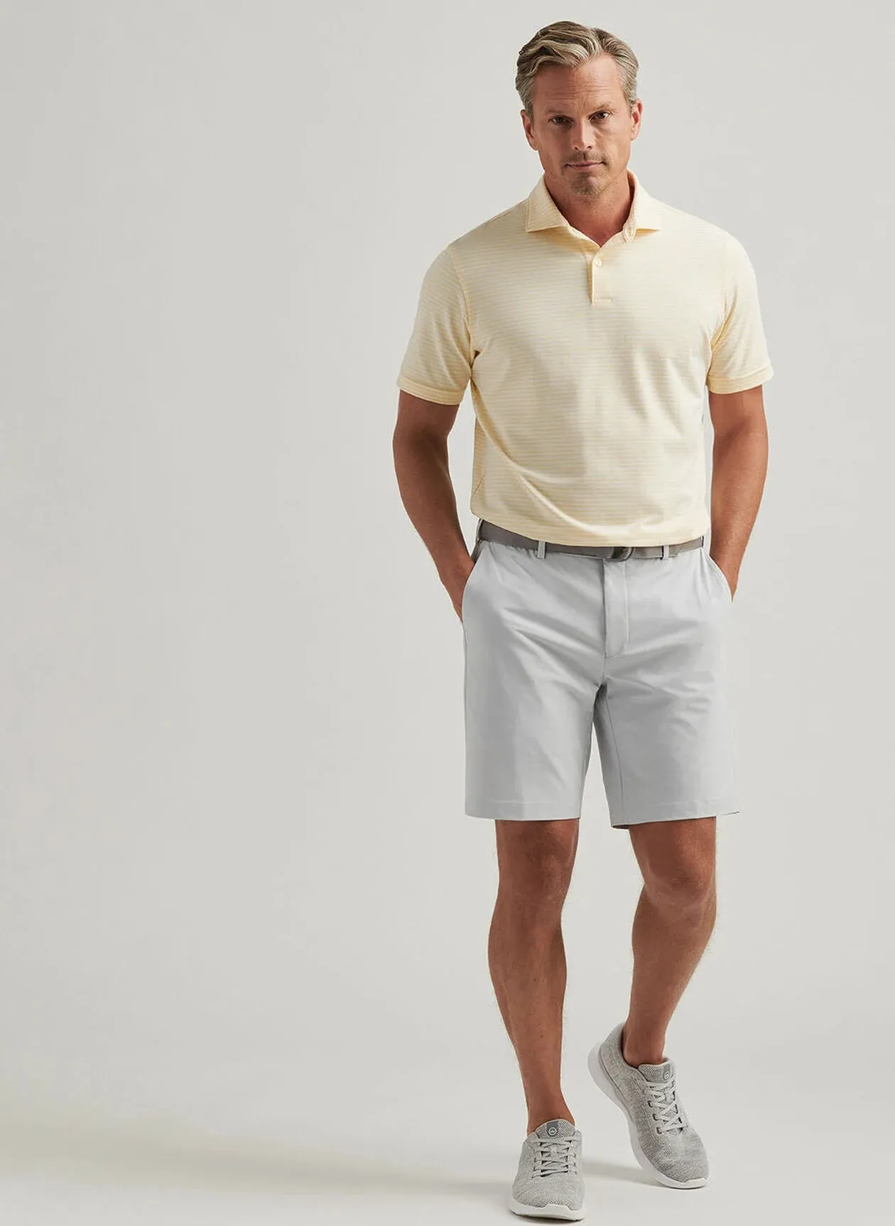 Peter Millar Surge Performance Short - British Grey