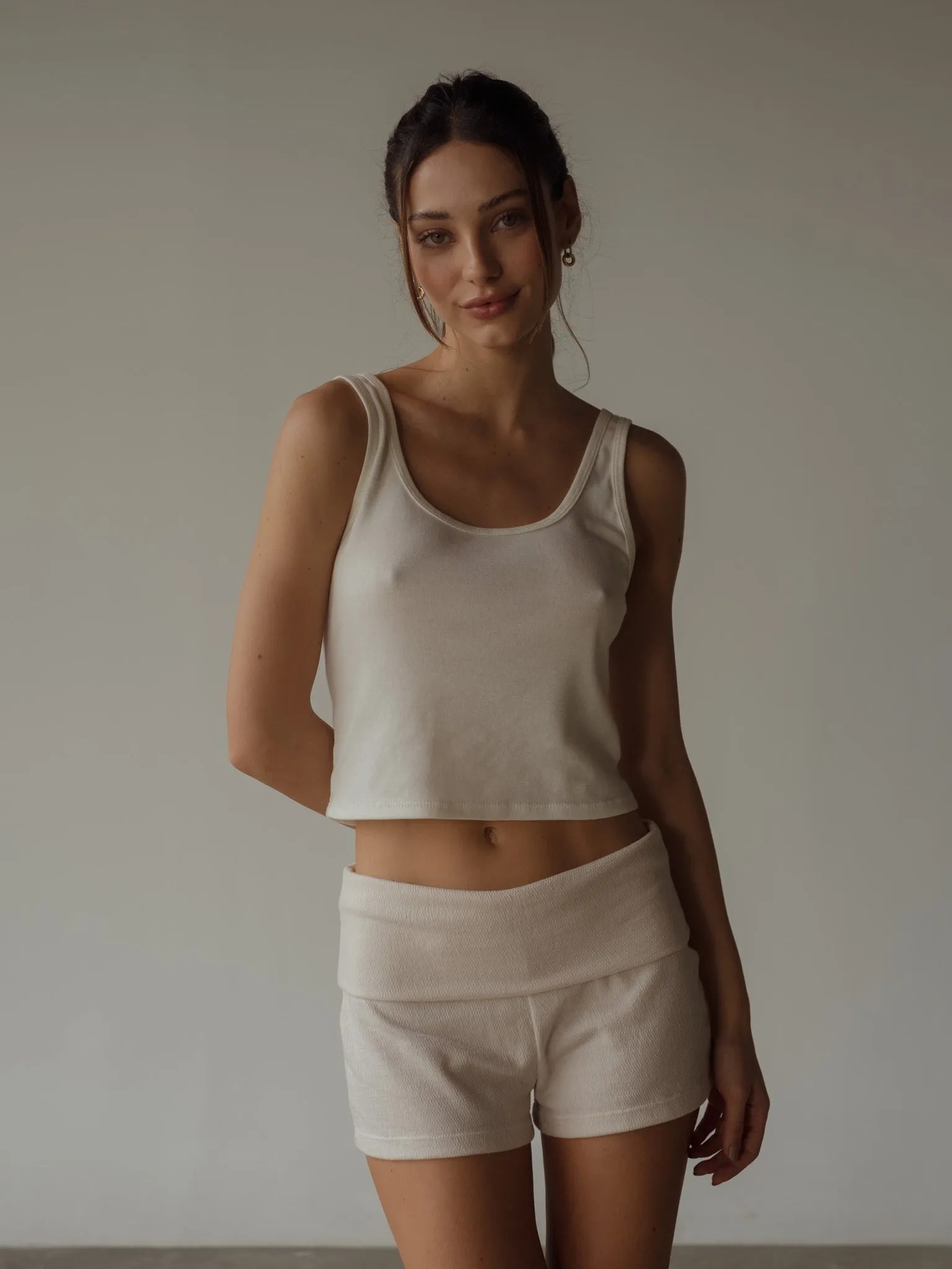 PETIT PIJAMA SHORTS  - VAINILLA
