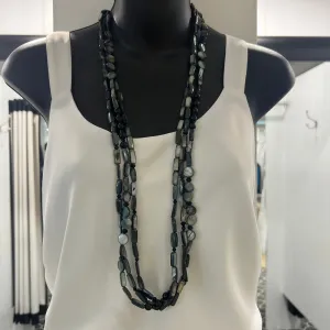 Pewter Layered Necklace
