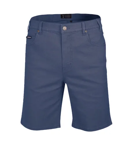 Pilbara Men's Cotton Stretch Jean Short