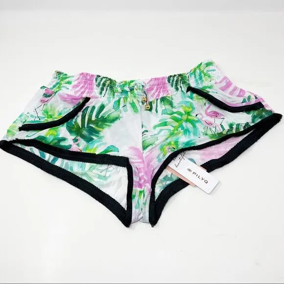 PilyQ Mingos Sassy Shorts XS/S NWT