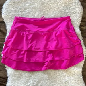 Pink Athleta layered skort