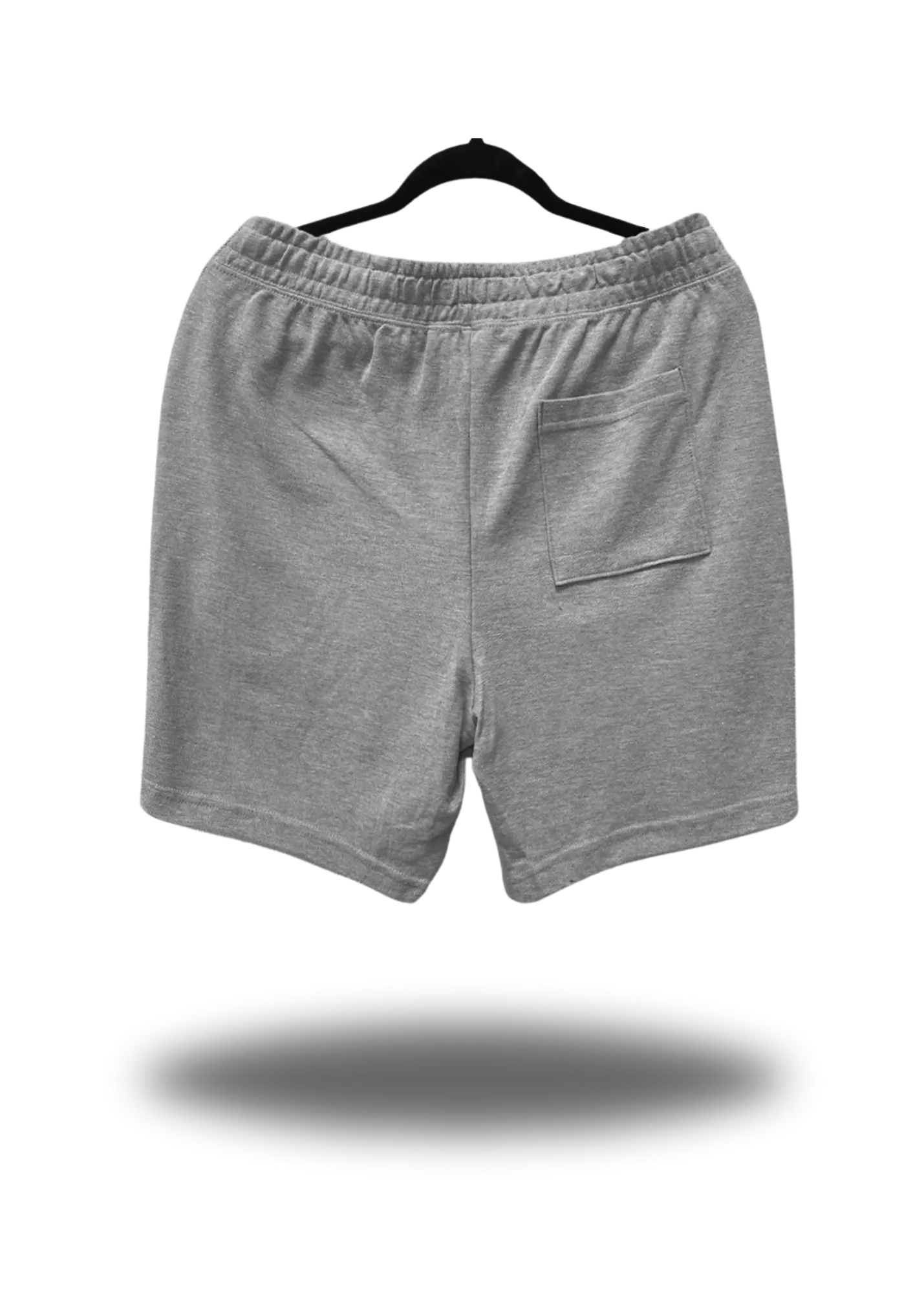 PIQUE GYM SHORTS HEATHER GREY