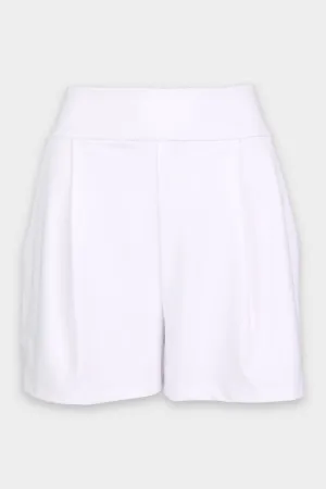 Pleated Short in Sugar