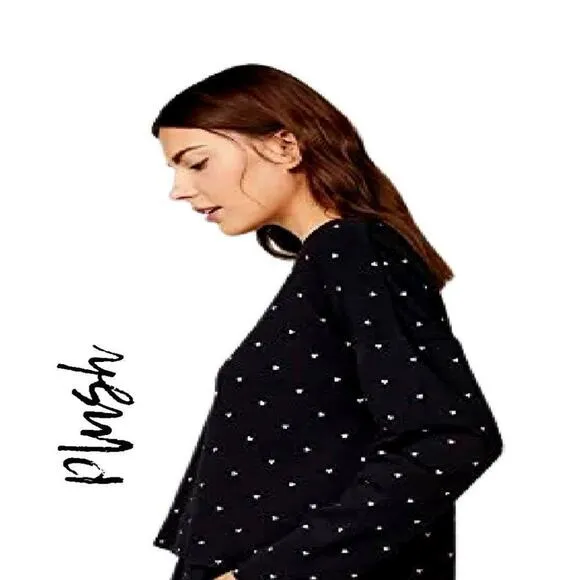 PlushApparel Fleece Lined PJ Set Top and Shorts
