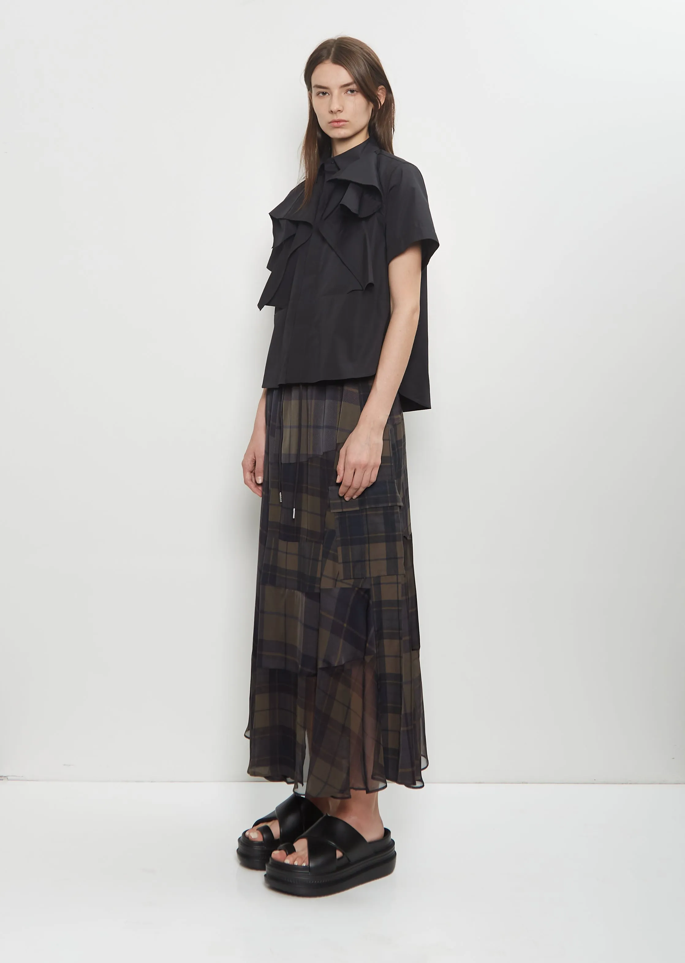 Poplin Layered Shirt