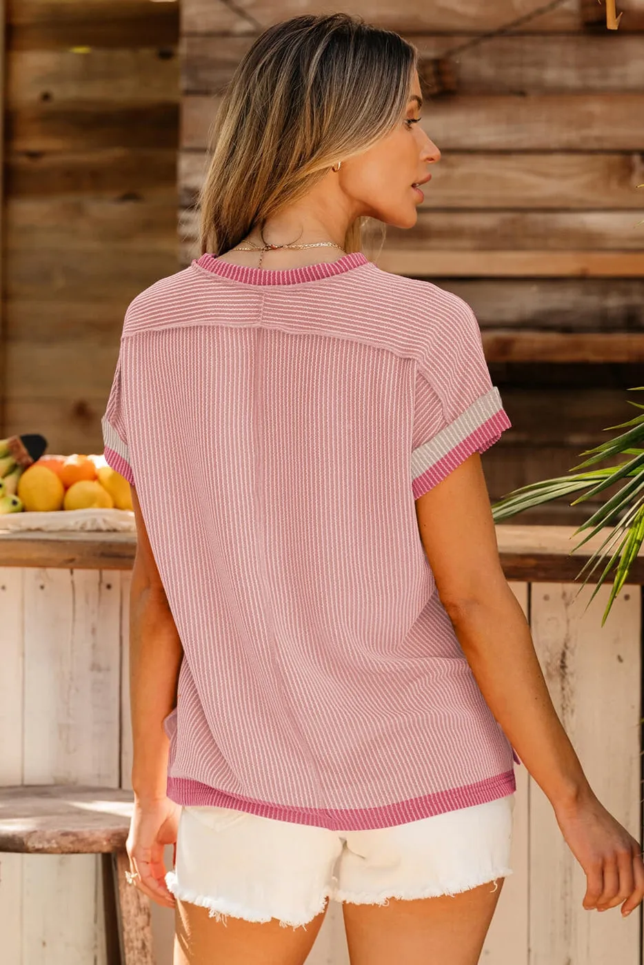 Poppy Top -Pink