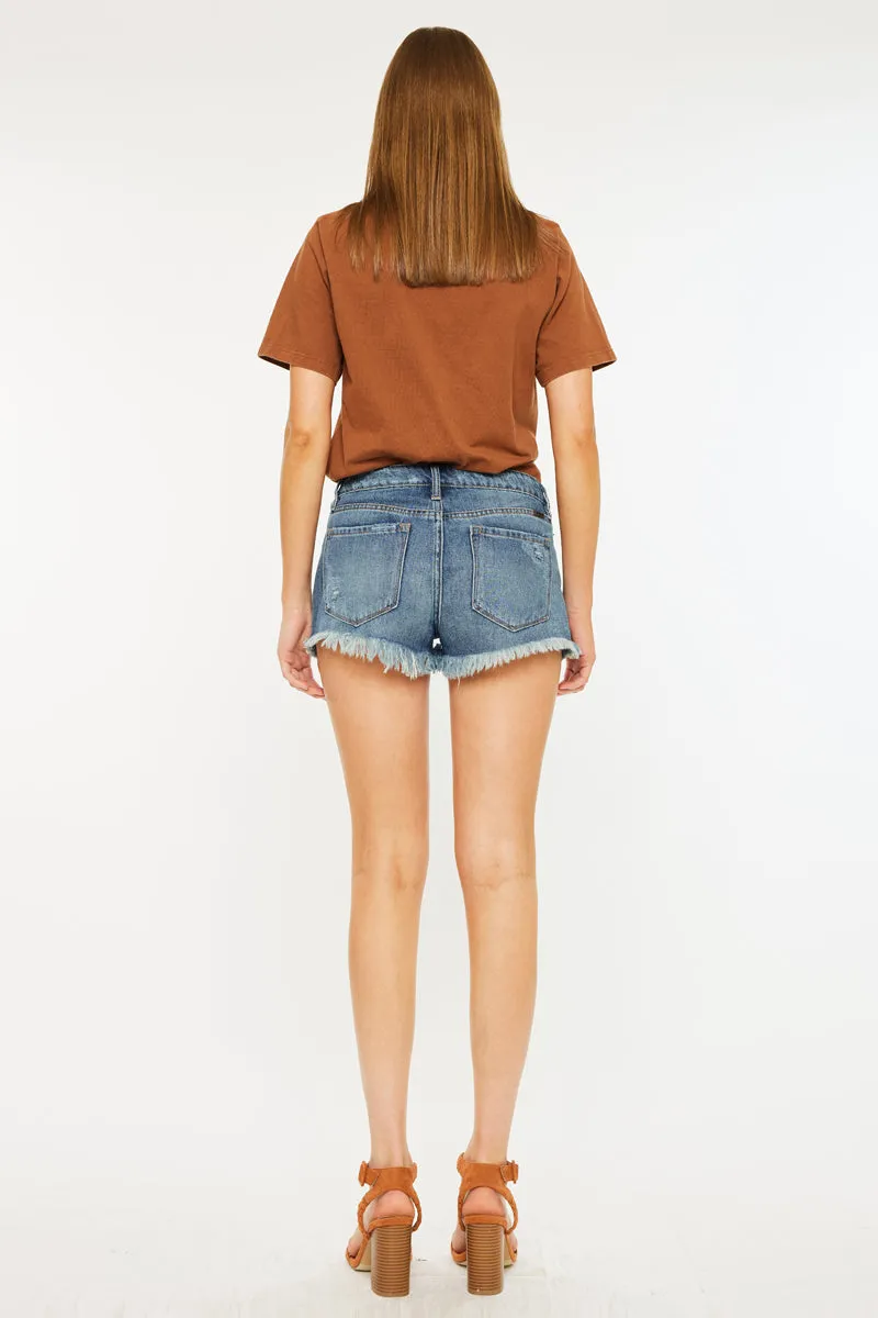 Presley Mid Rise Boyfriend Shorts