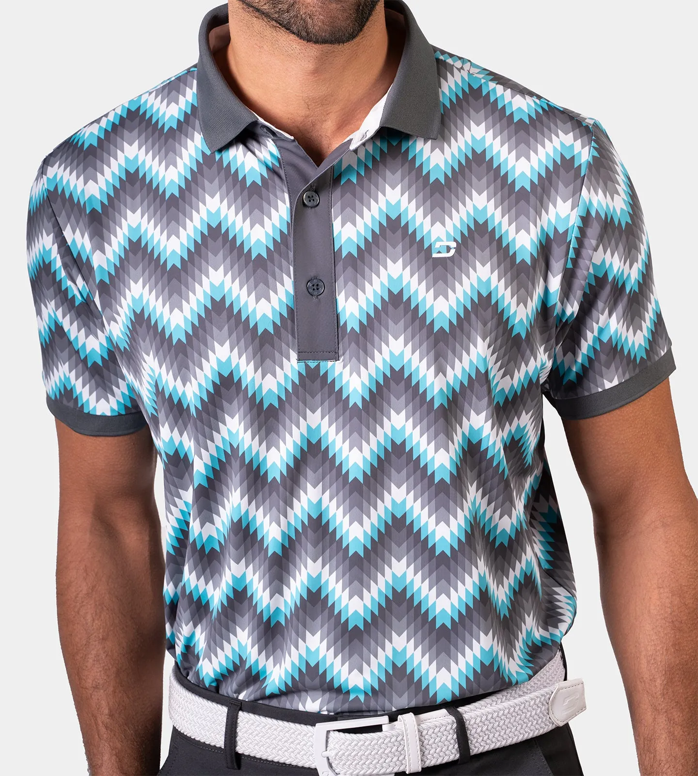 PRINT-TEK POLO - TEAL