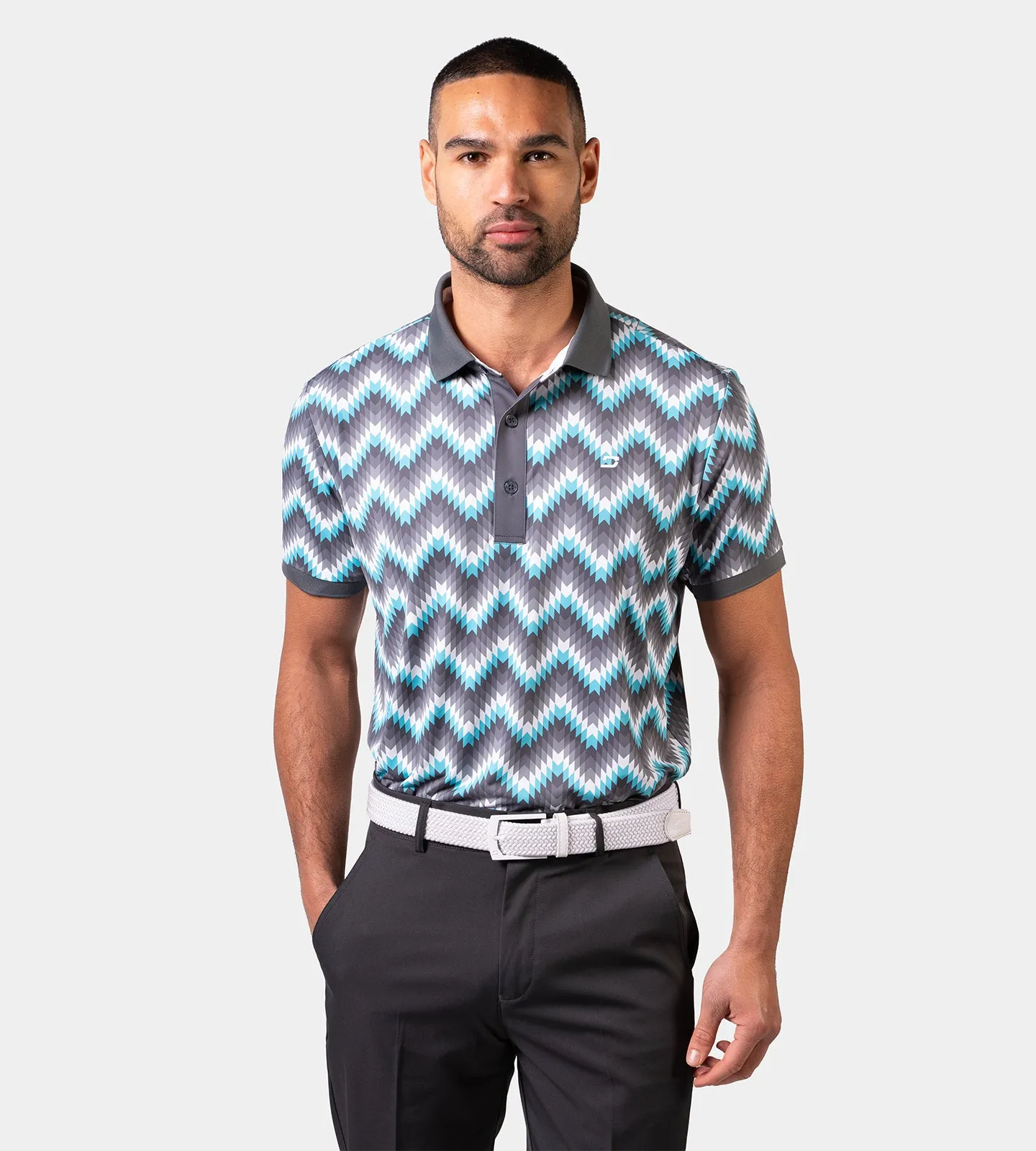 PRINT-TEK POLO - TEAL
