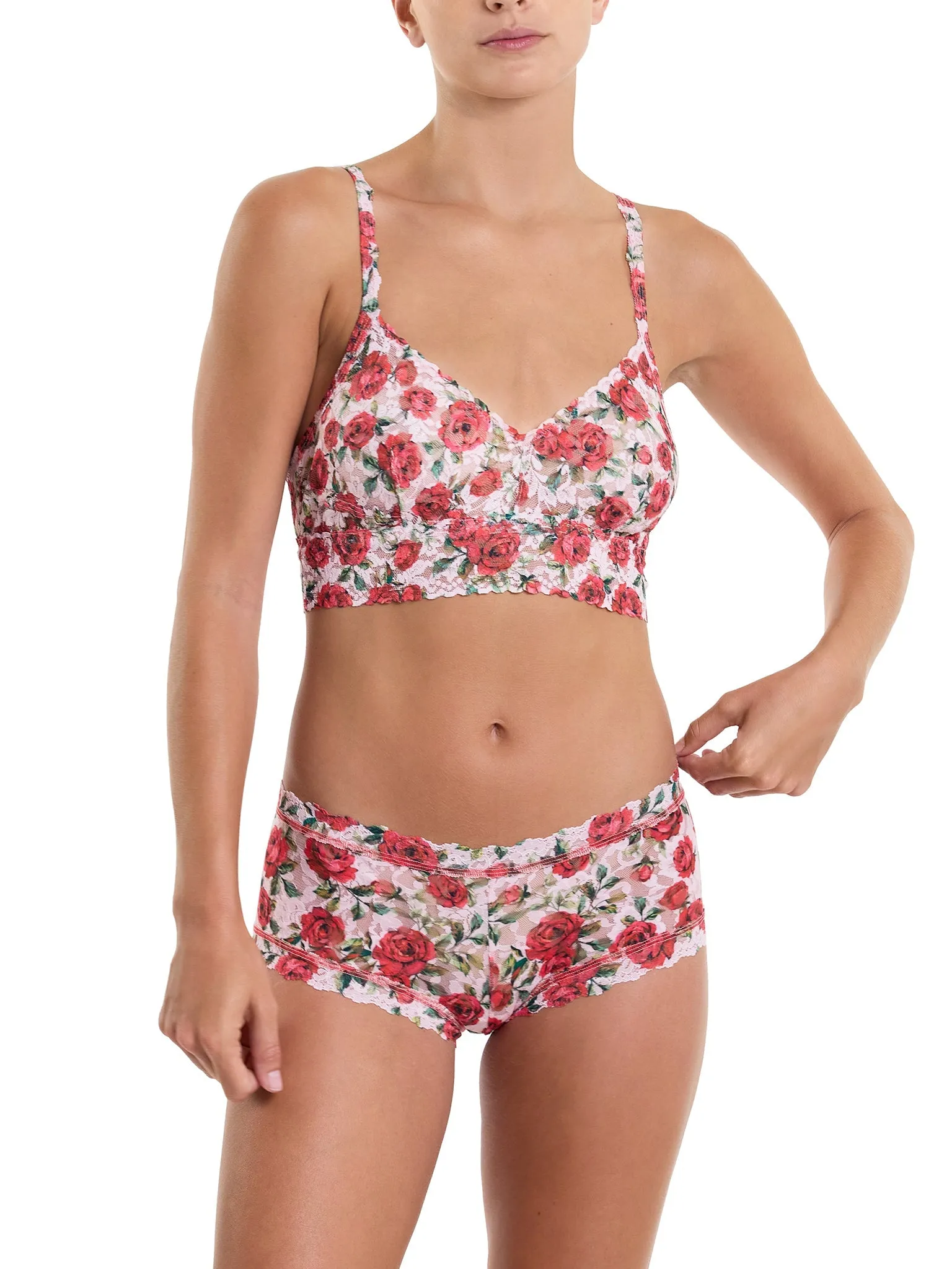Printed Signature Lace® Boyshort Je' Taime Sale