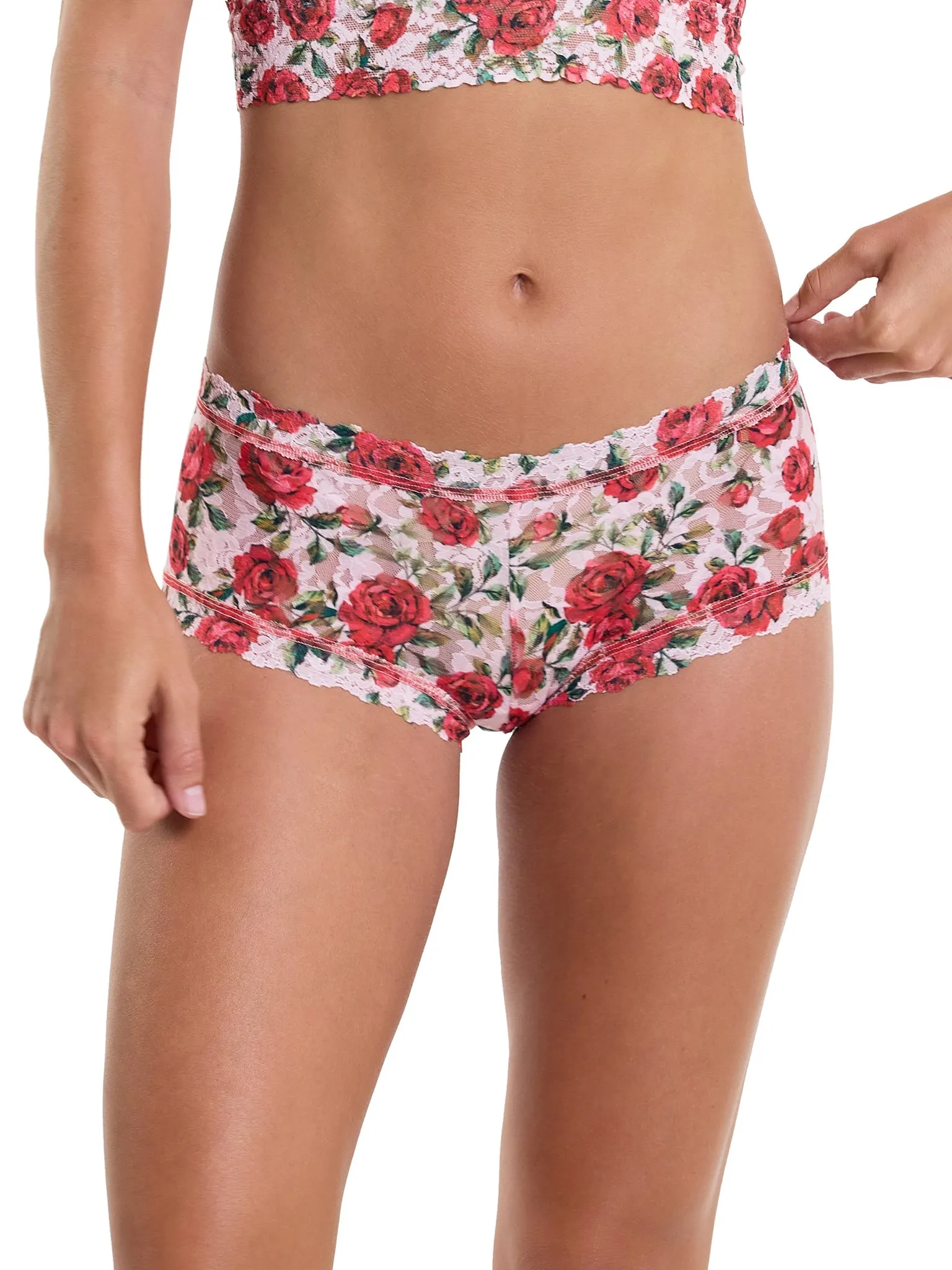 Printed Signature Lace® Boyshort Je' Taime Sale