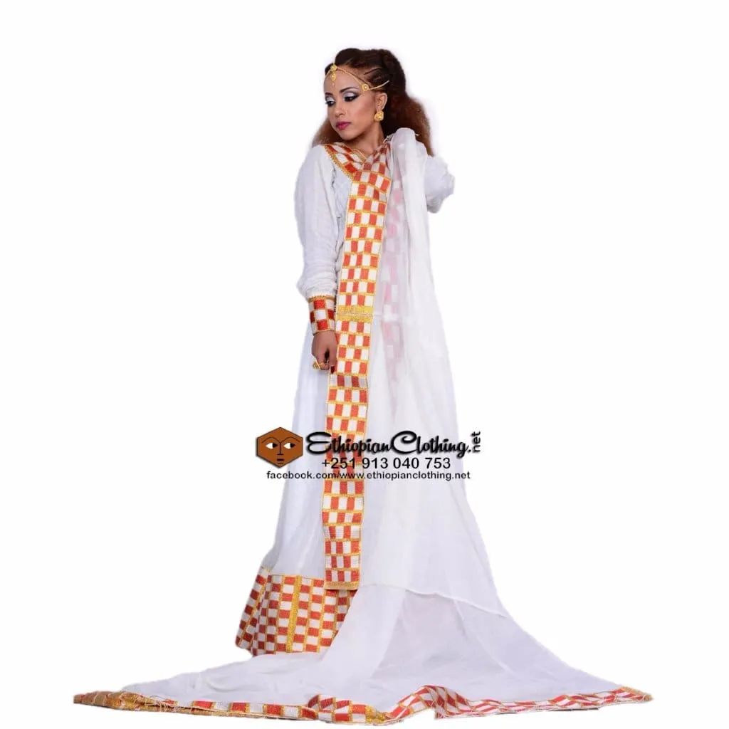 Qey Dama Menen Telf Habessha Dress