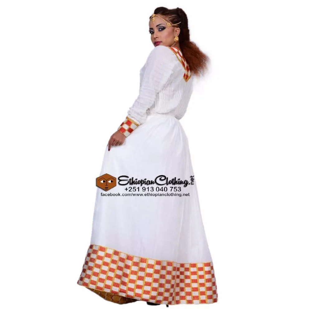 Qey Dama Menen Telf Habessha Dress