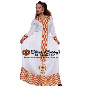 Qey Dama Menen Telf Habessha Dress