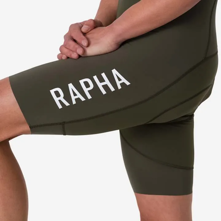 Rapha Pro Team Bib Shorts III - Regular - Green / White
