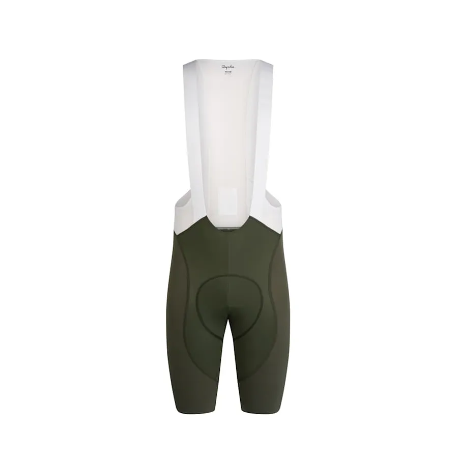 Rapha Pro Team Bib Shorts III - Regular - Green / White