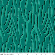 Rayon Challis Zebra in Rainforest -- Mimi G Style -- Riley Blake