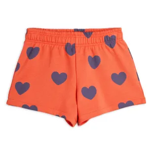 Red & Hearts Shorts