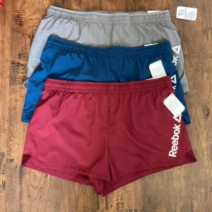 Reebok Athletic Shorts Set - Blue, Gray, maroon size XL NWT 3 pairs