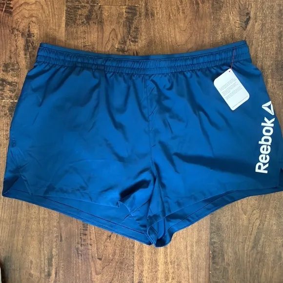 Reebok Athletic Shorts Set - Blue, Gray, maroon size XL NWT 3 pairs