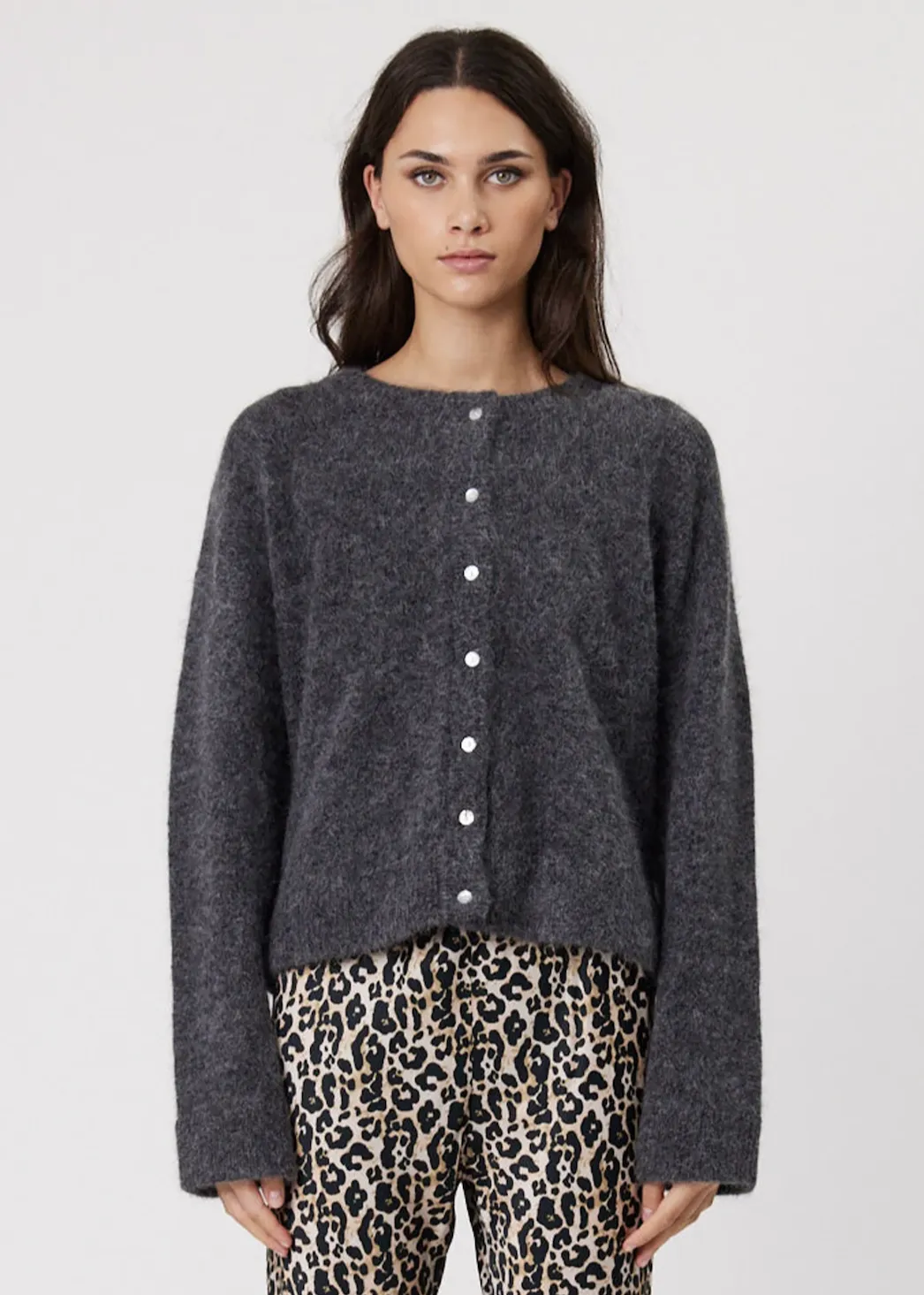 REMAIN Ryder Cardigan - Charcoal