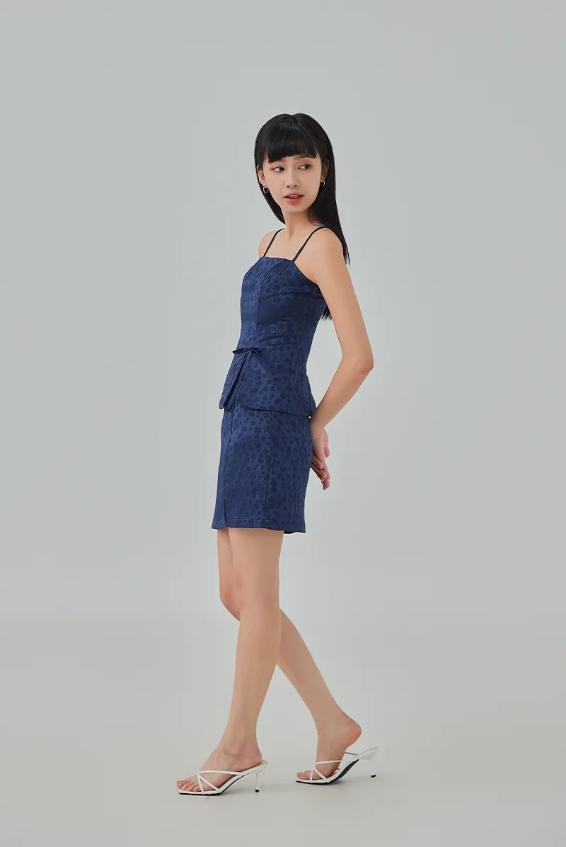 Remi Floral Textured Skort