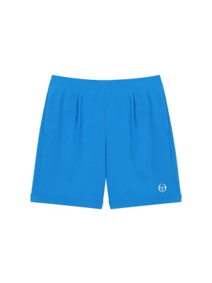 Resort Waffle Pintuck Shorts- Dark Blue