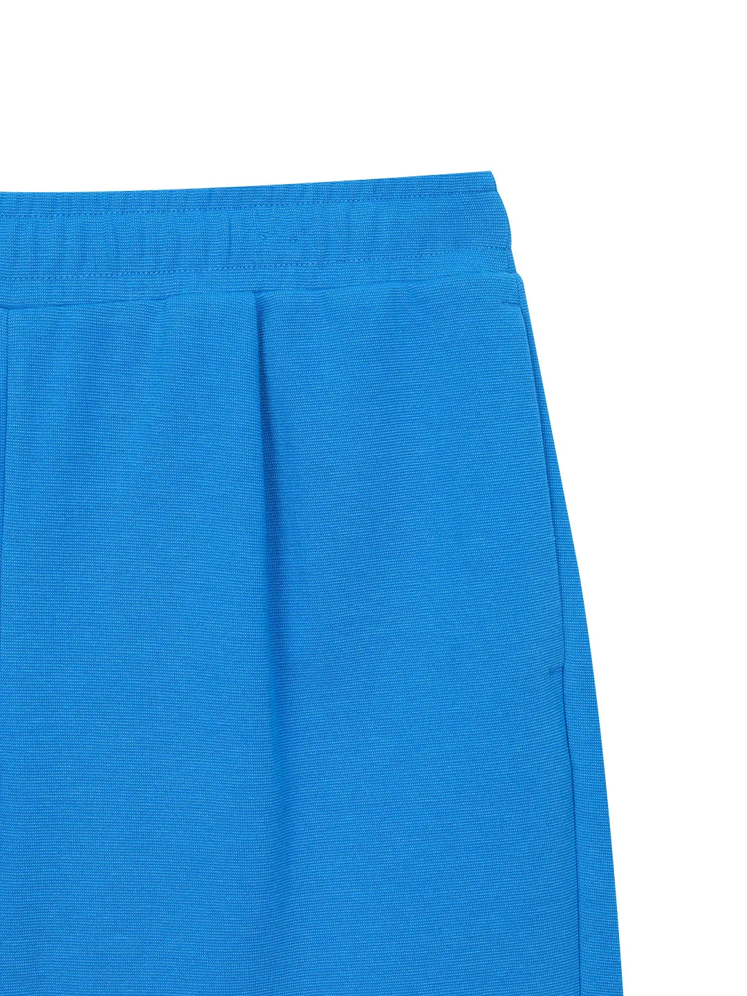 Resort Waffle Pintuck Shorts- Dark Blue