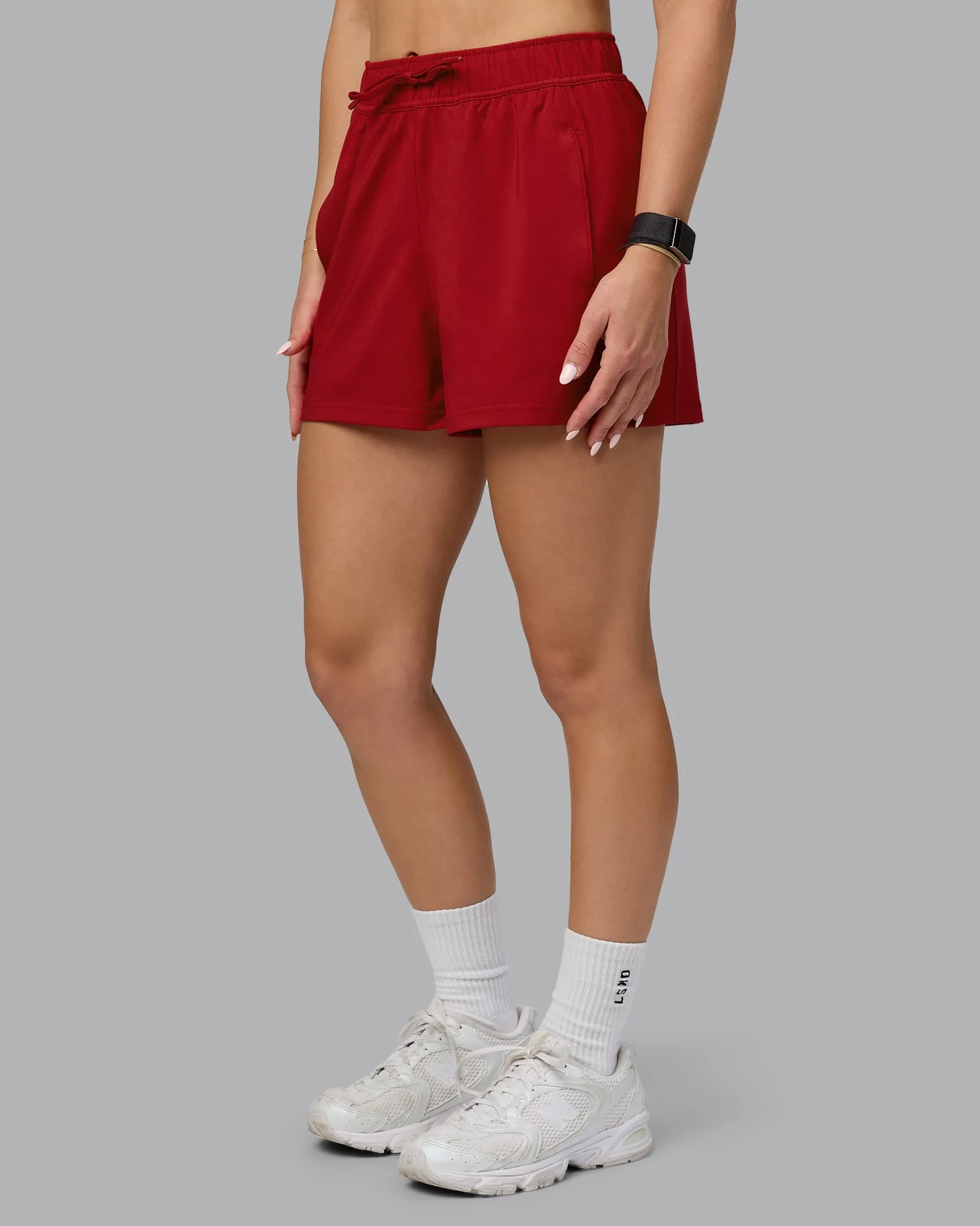 Restore CloudFLX 5" Shorts - Cherry Red
