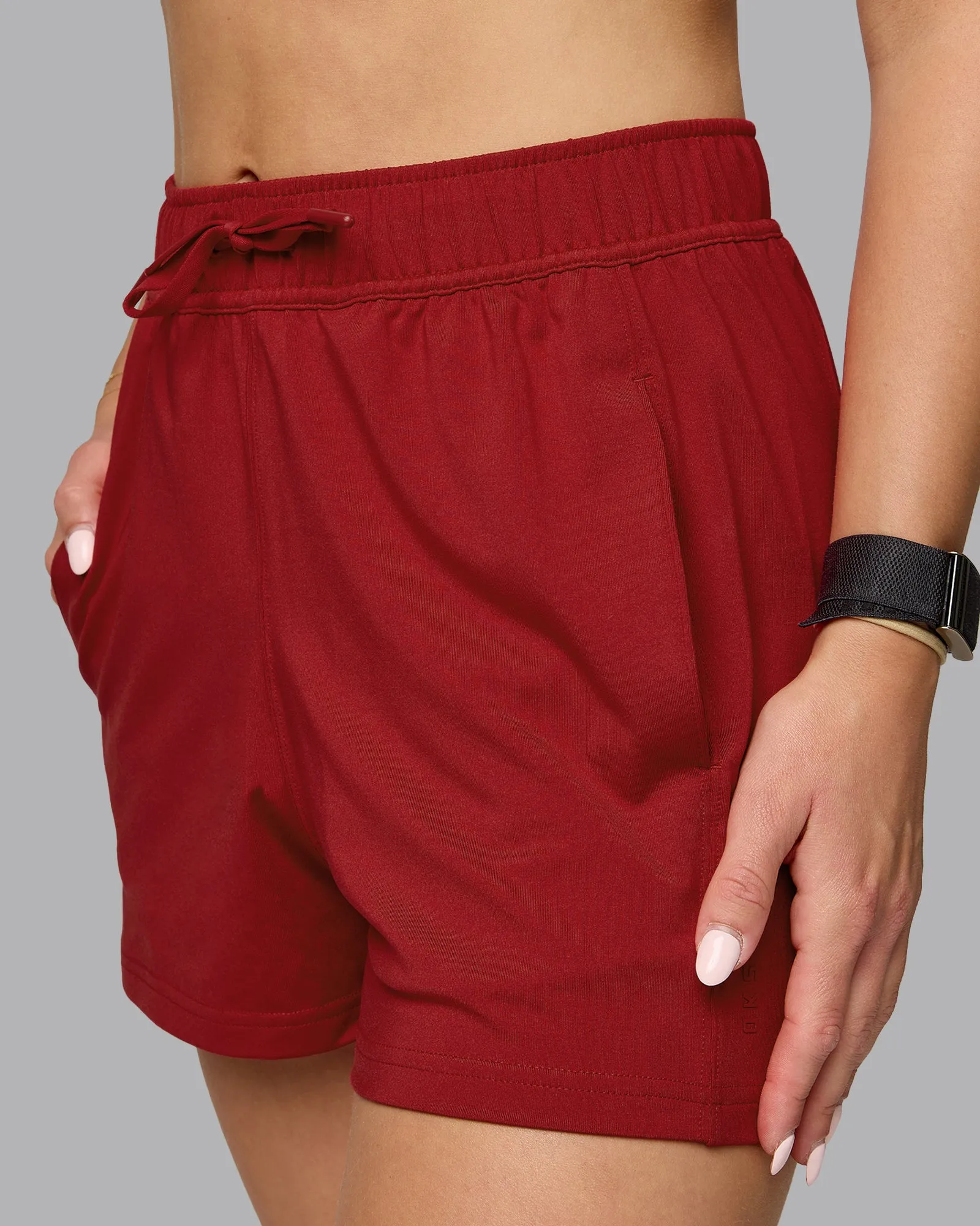 Restore CloudFLX 5" Shorts - Cherry Red