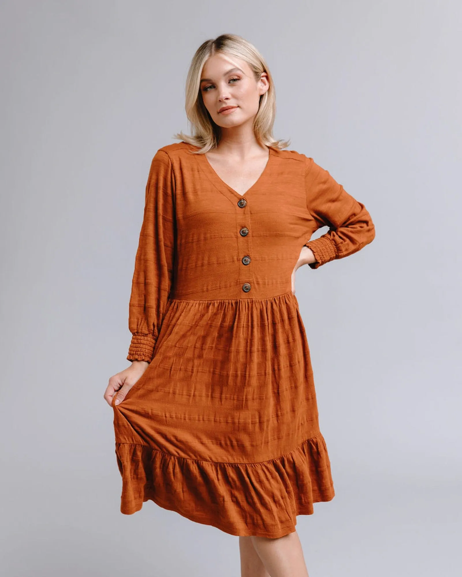 Rey V-Neck Dress