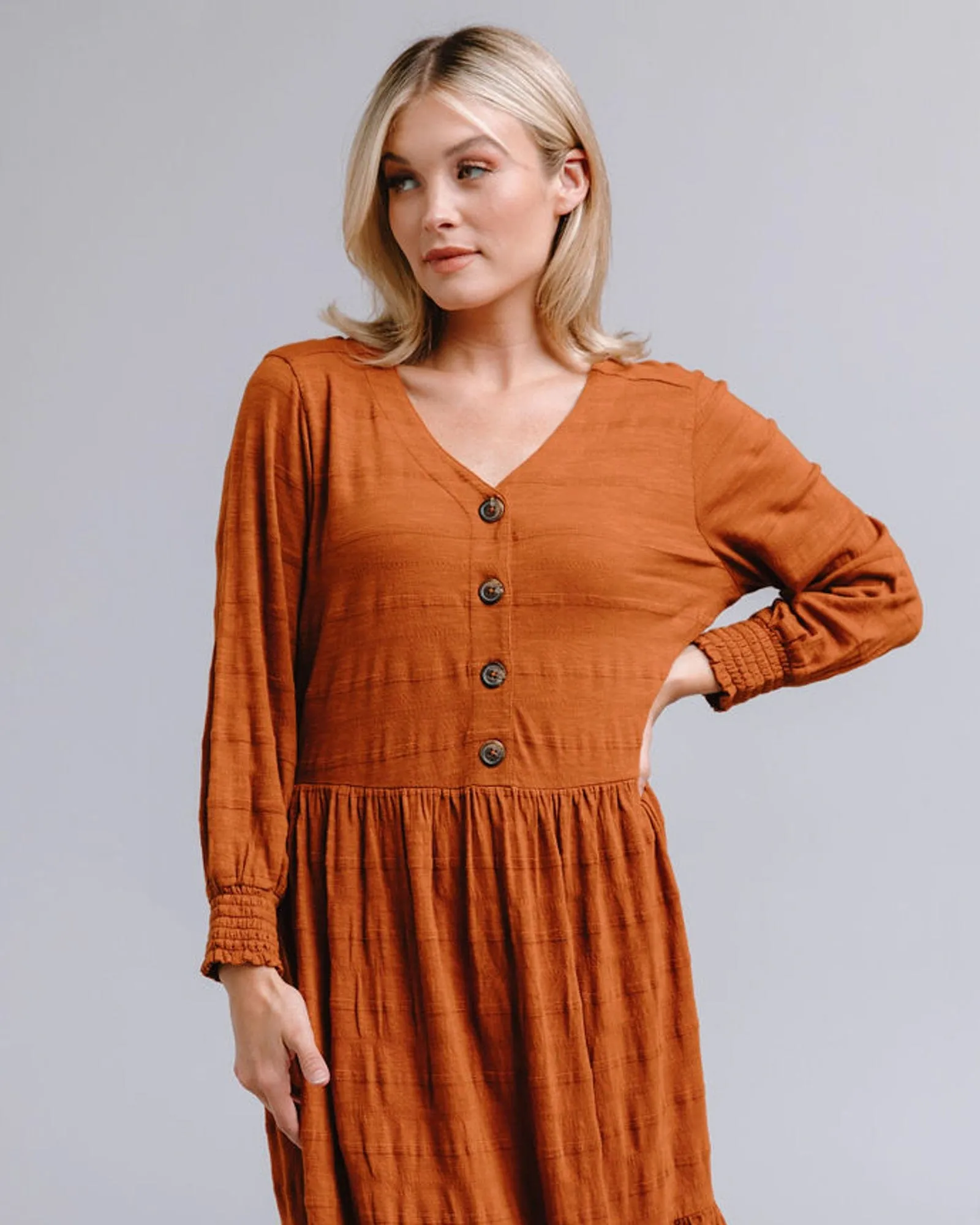 Rey V-Neck Dress