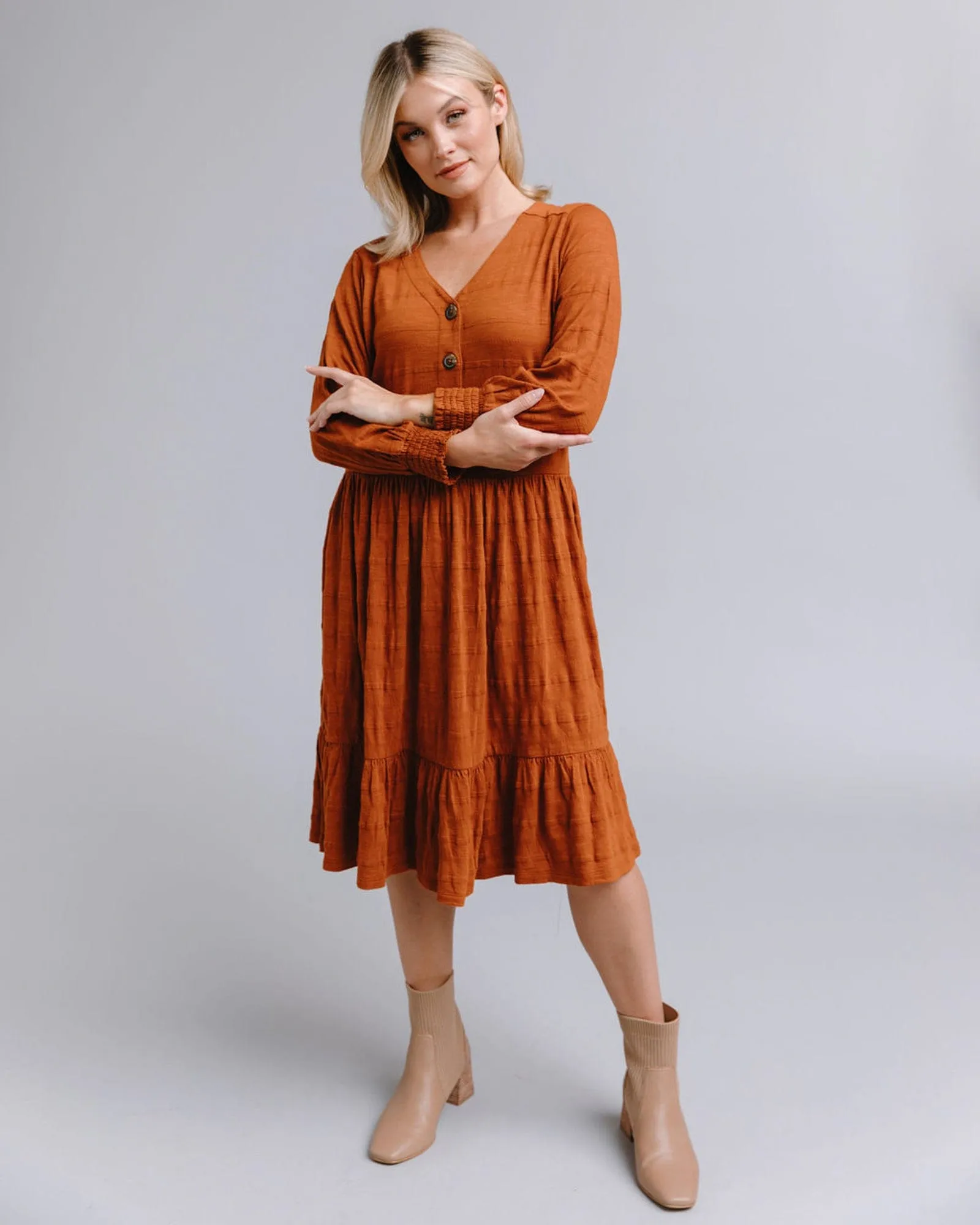Rey V-Neck Dress