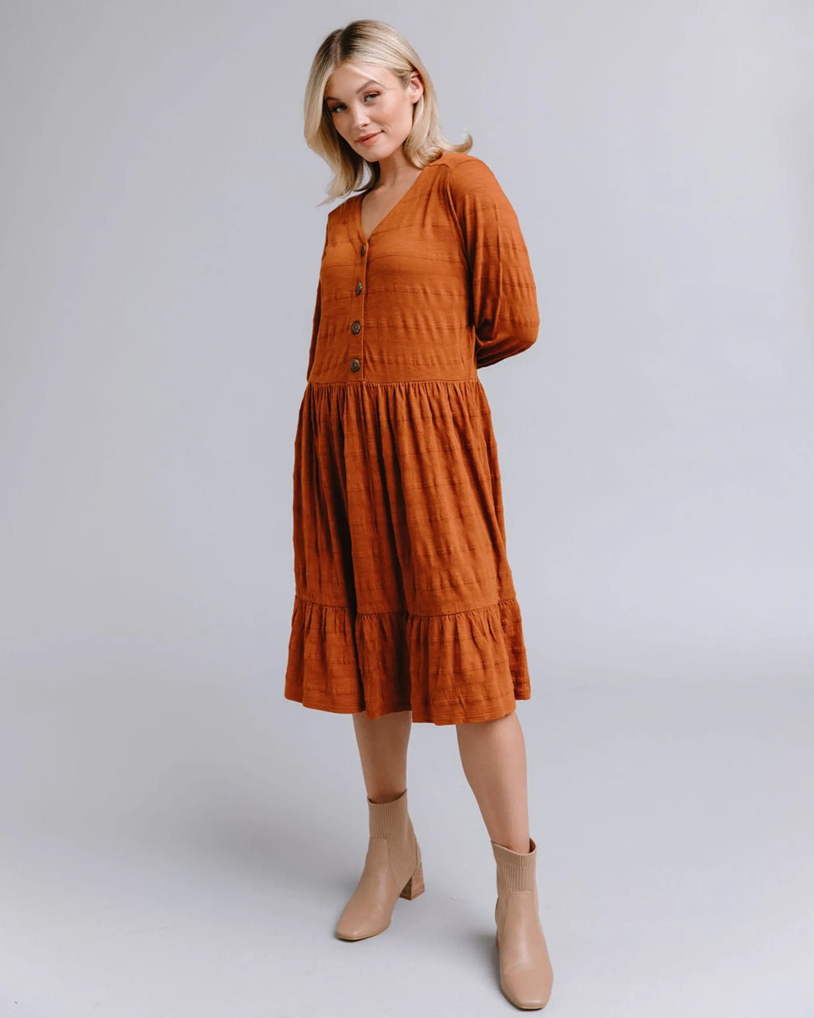 Rey V-Neck Dress