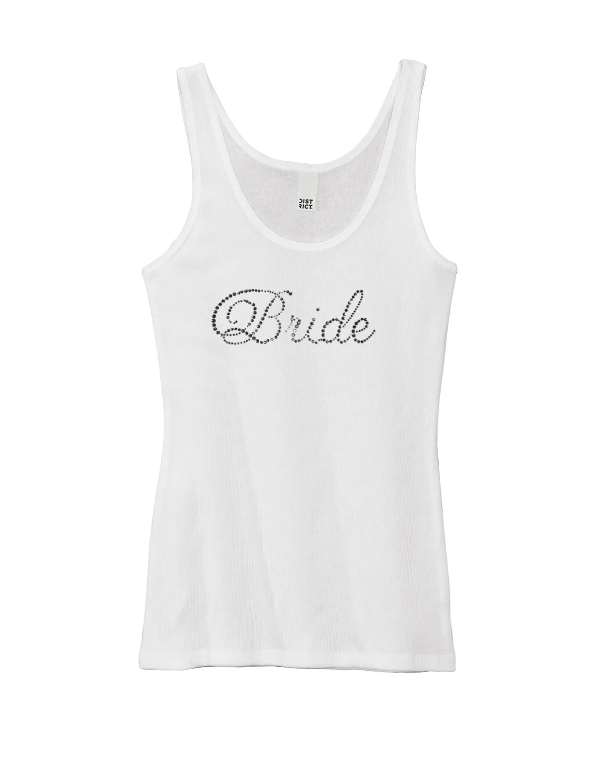 Rhinestone Bride Tank Top