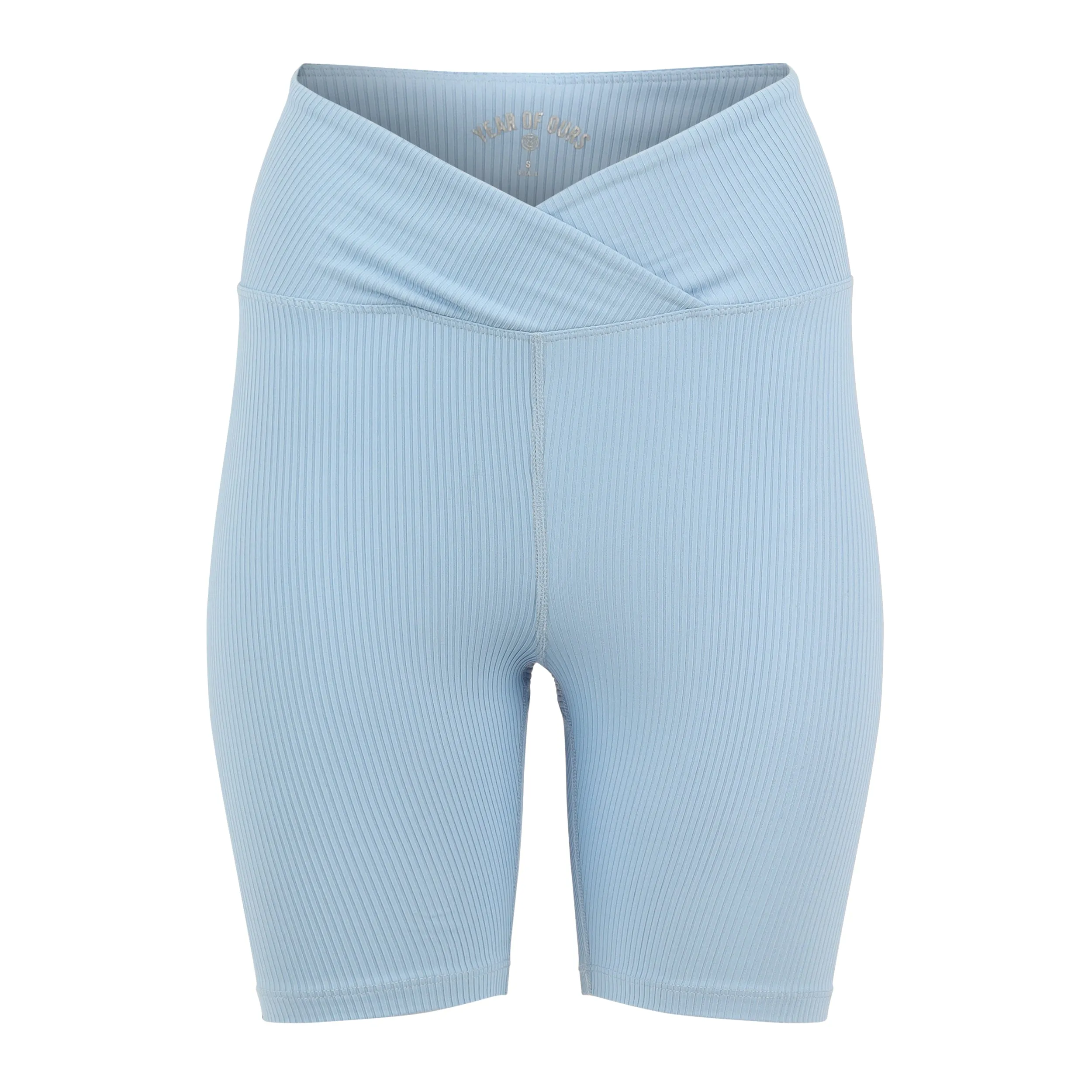 Ribbed V Waist Biker Short