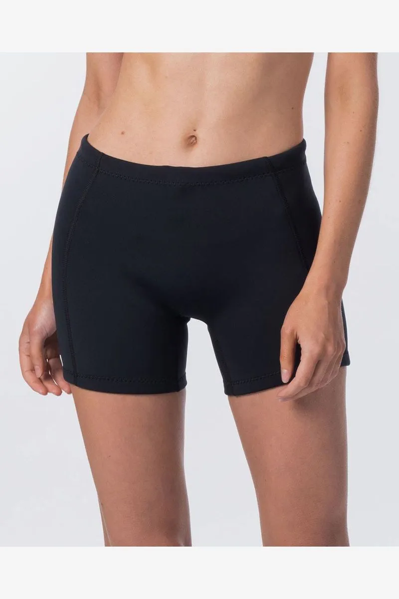 RIP CURL WOMENS DAWN PATROL 1MM NEO SHORTS