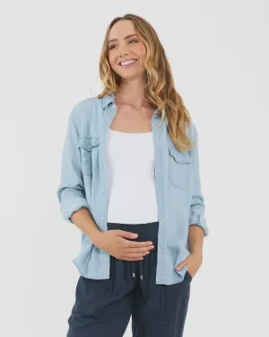 Ripe Maternity Bec Chambray Shirt