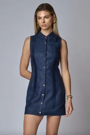 Riva Dress Indigo
