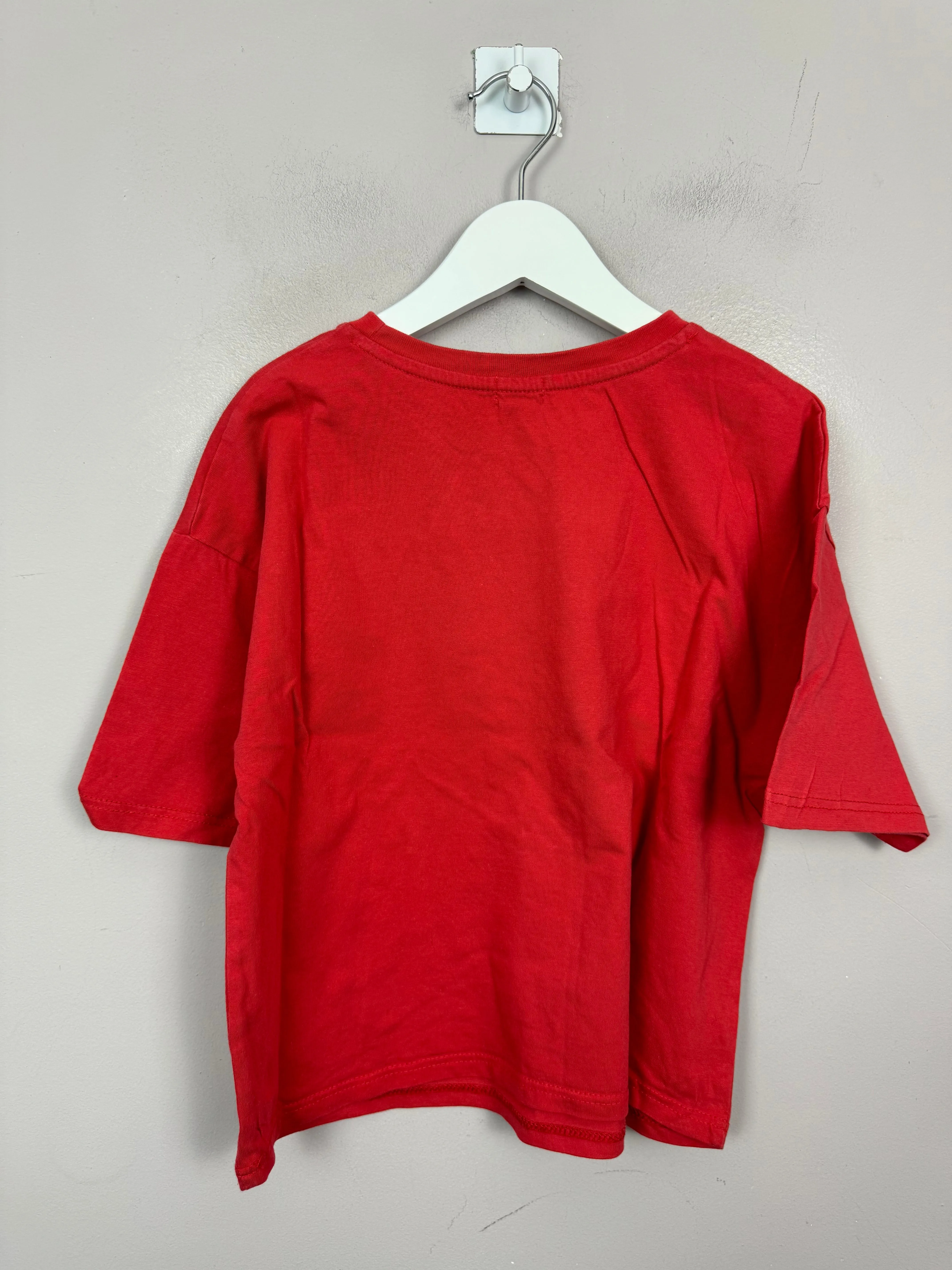 River Island Red Boxy T-shirt 9-10y