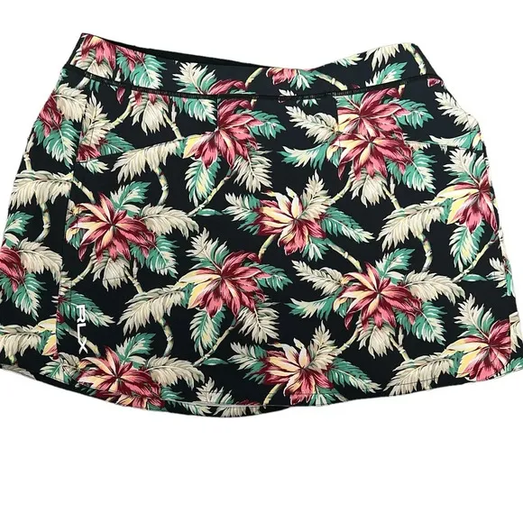 RLX Ralph Lauren Skort Women Medium Golf Tennis Athleisure Comfort Shorts Skirt