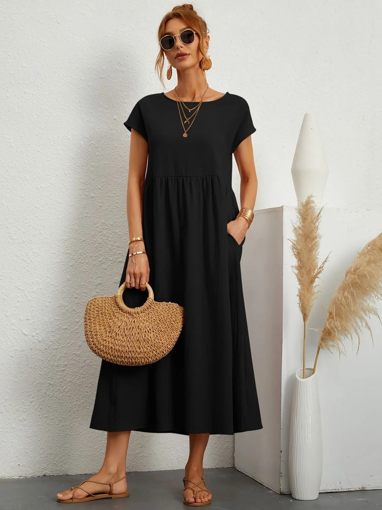 Rosey – Relaxed Linen Dress