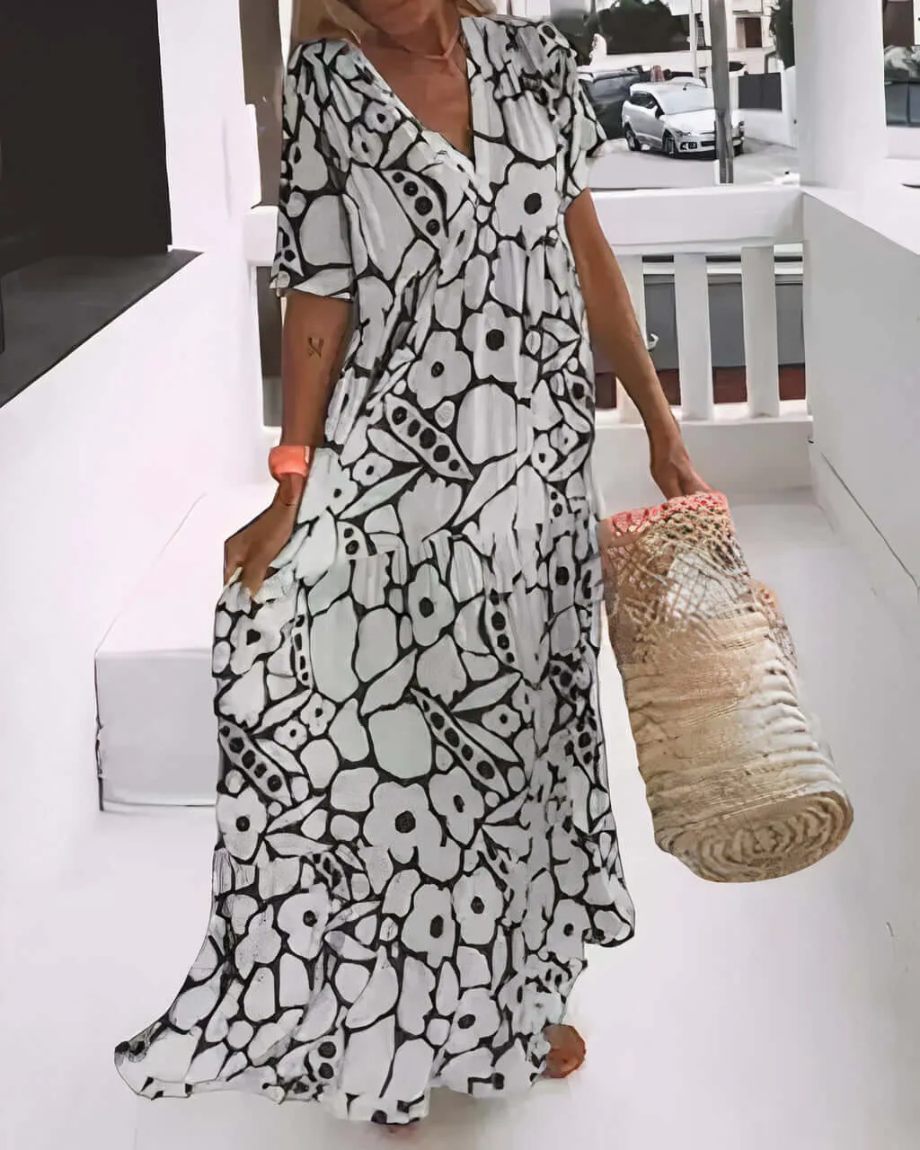 RUE - Relaxed floral dress