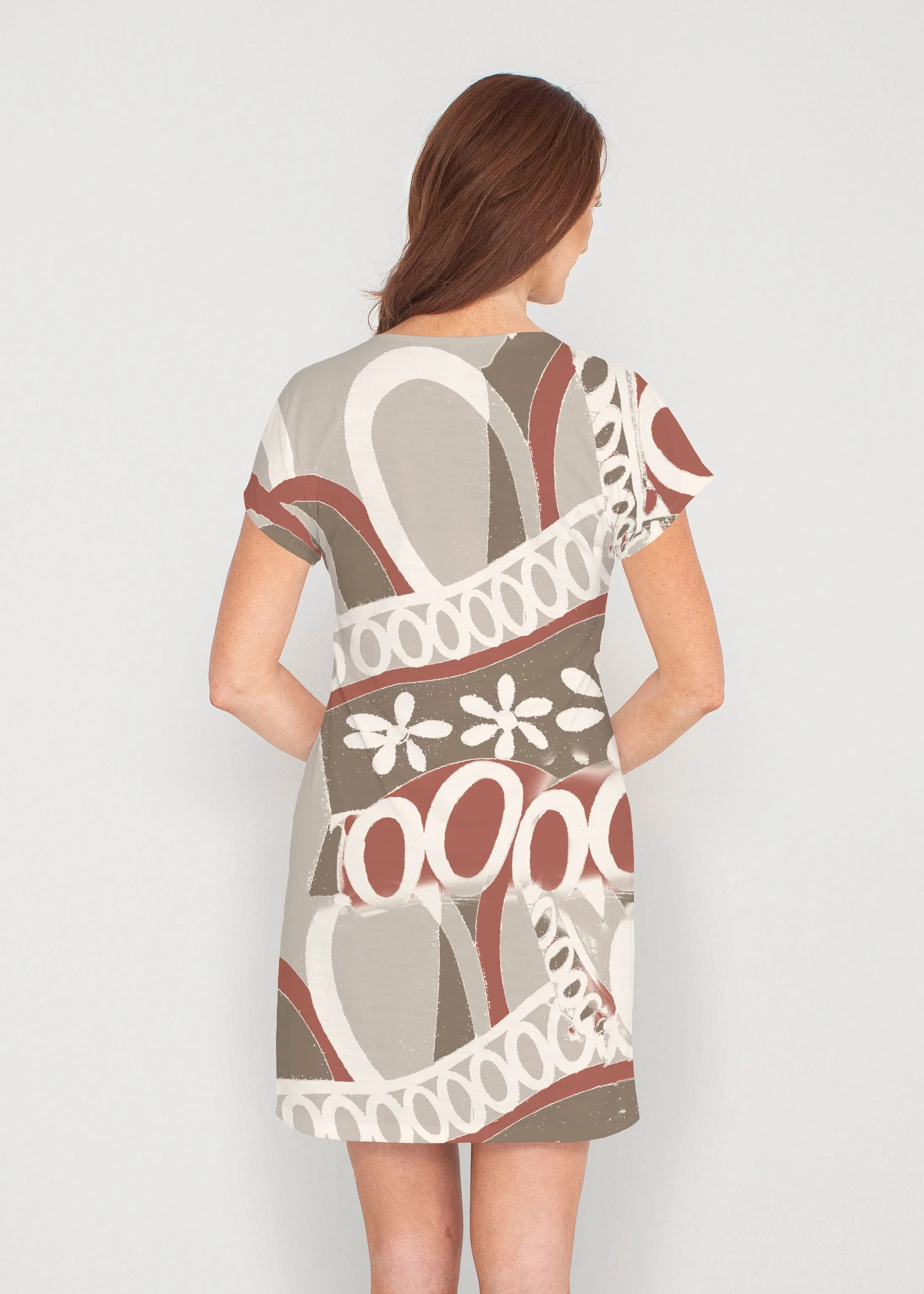 Rusty O"S (8162) ~ Lucy Tee Dress