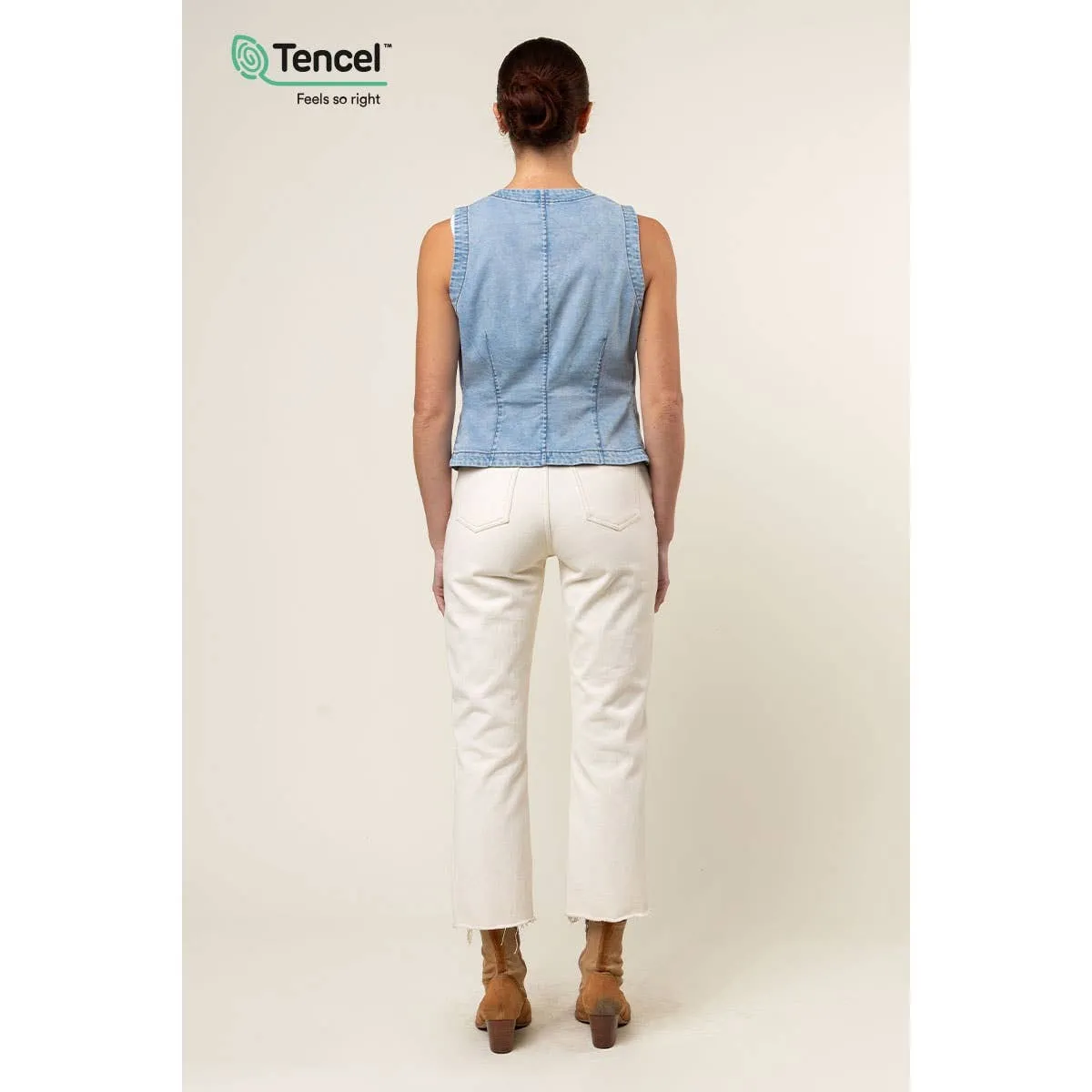 Sallie Denim Vest