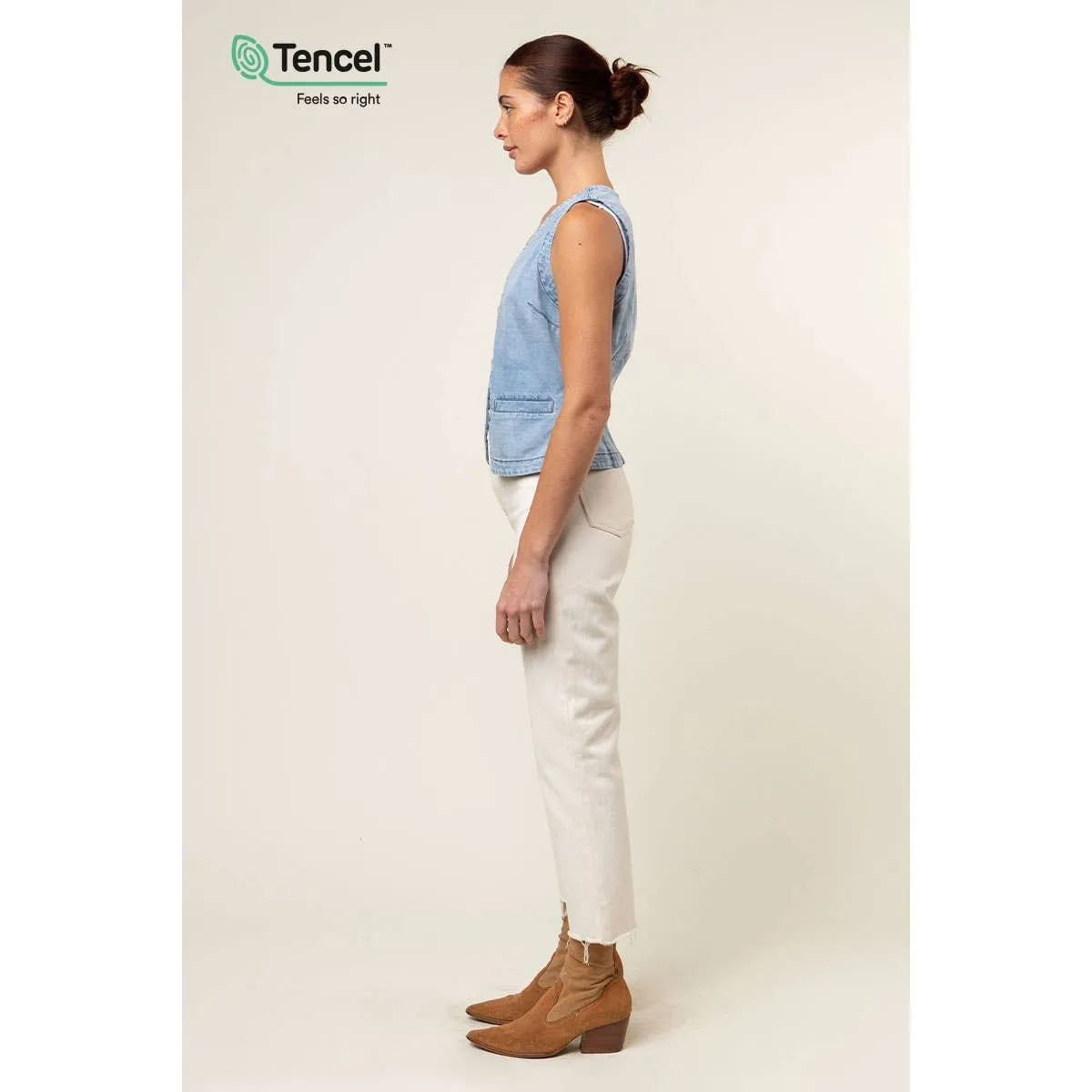 Sallie Denim Vest