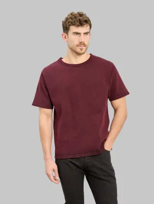 Samurai Jeans SJST-TW01 15.7oz Extra Heavy T-shirt Wine