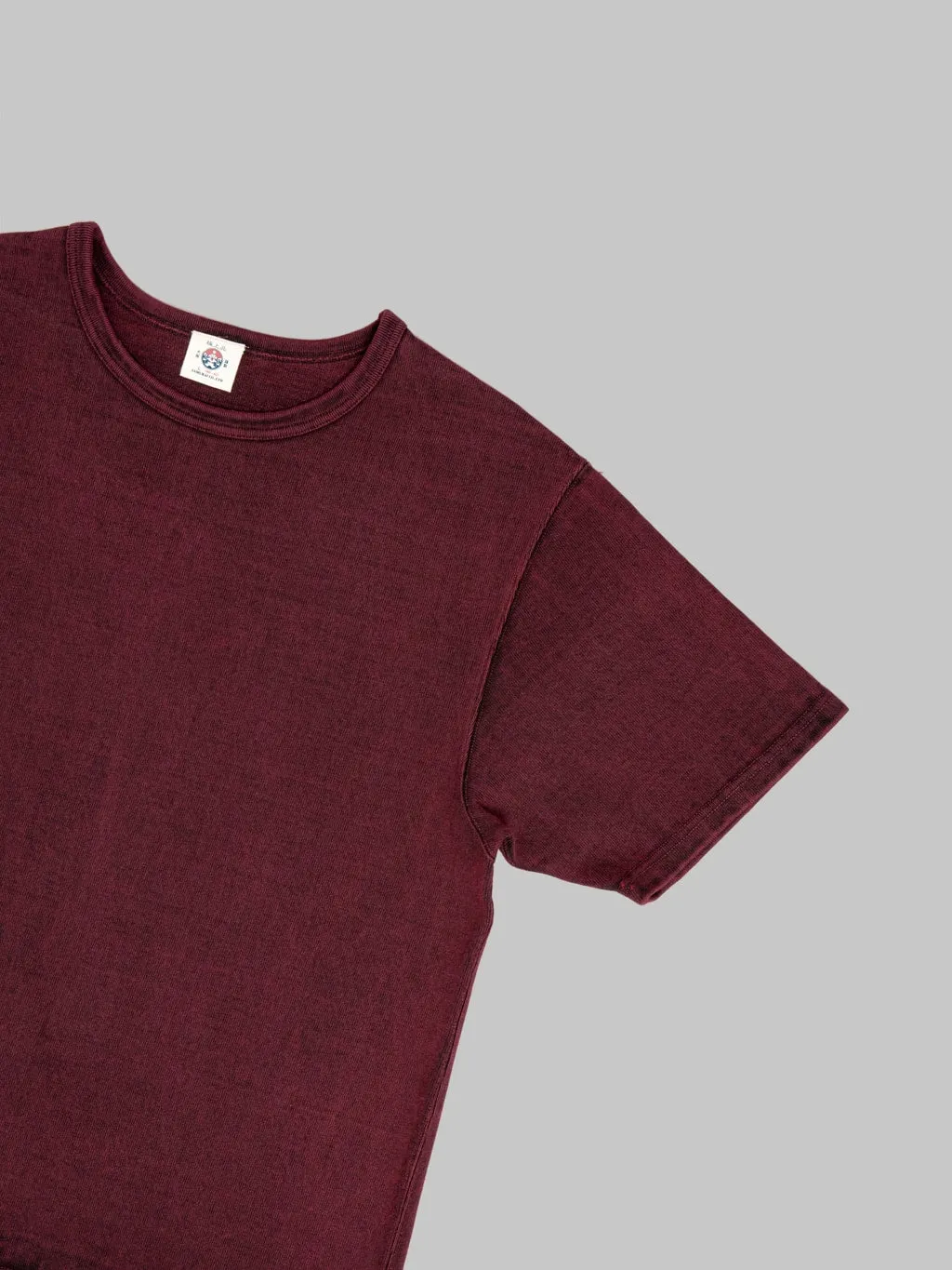 Samurai Jeans SJST-TW01 15.7oz Extra Heavy T-shirt Wine